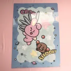 くら寿司 BT21 クリアファイル COOKY SHOOKY