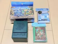リーフィア デッキケース デッキシールド オーバースリーブ セット