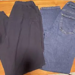 UNIQLO暖パン、デニム150cmセット