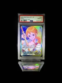 PSA10 ナミ OP11-041 神速の拳 リーダーパラレル ワンピースカード