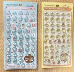 サンリオ ボンボンドロップシールmini ポムポムプリン ハンギョドン