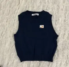 familiar ベスト ネイビー