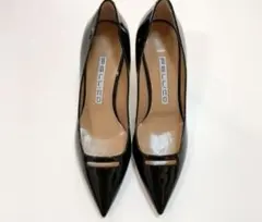 A*ル様 新品　PELLICO アネッリ　レザー　エナメル　パンプス　38.5