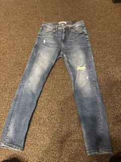 ZARA ダメージ加工 デニムパンツ US30