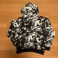 AZUL PHOTO総柄パーカー