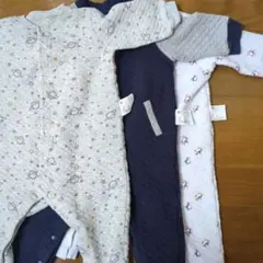 UNIQLO キルトカバオール　3枚セット　80cm