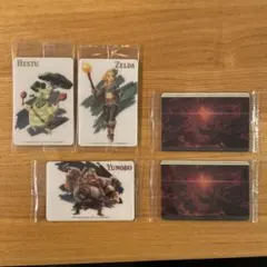 ゼルダの伝説　カードツインウエハース　5枚セット