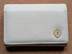 【AfternoonTea】アフターヌーンティー名刺入れ　白ホワイト