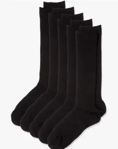 【新品】スクールソックス 4セット８枚 14〜16cm ひブラック