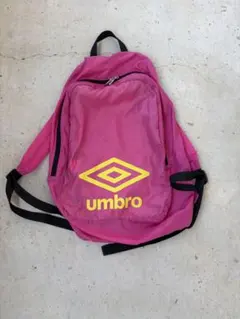 umbro アンブロ　リュック　ピンク　デカロゴ　スポーツ