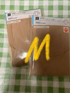 UNIQLO ユニクロ　ヒートテック UネックT八分袖 Mサイズ2枚セット