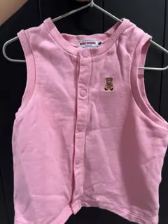 miki HOUSE ピンク ノースリーブ ベスト M