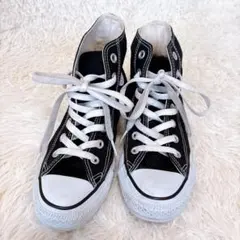 CONVERSE ALL STAR ブラック ハイカットスニーカー 23.5cm