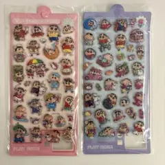 クレヨン　しんちゃん ボンボンドロップシール ウォーターシール　2枚