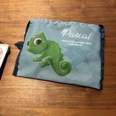 パスカル　エコバッグ　折りたたみ　ラプンチェル　総柄　ディズニー