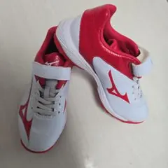 Mizuno トレーニングシューズ US 13 ホワイト/レッド１８cm