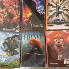 PIXAR クリアファイル 6種セットのサムネイル