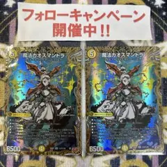 魔法カオスマントラ シークレット 2枚