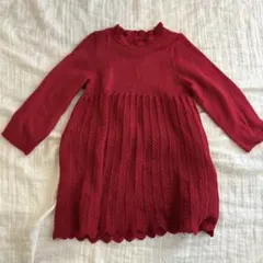 クリスマス 赤 ワンピース