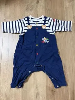 ミキハウス ホットビスケッツ ロンパース 70cmのサムネイル