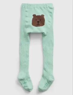 新品未使用　ベビーギャップ　くま　ベビータイツ