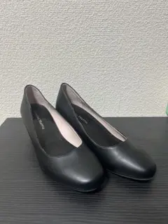 【オリエンタルトラフィック】スクエアミドルヒールパンプス サイズ36