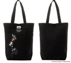 Lee♡ミニオン トートバッグ ブラック