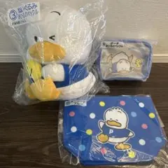 1991年製 サンリオ あひるのペックル ビニールバッグ プールバッグ