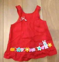 ミキハウス　ジャンパースカート　サイズ80