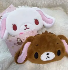 シュガーバニーズ ダイカットポーチ 2種セット サンリオ サンキューマート