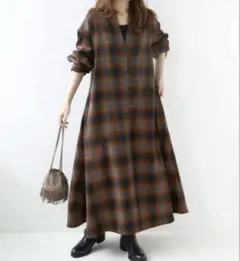 極美品　ジャーナルスタンダードレリューム　ペンドルトン　ワンピース