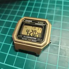 カシオ 腕時計 カシオスタンダード W-217H デジタル腕時計 ゴールド