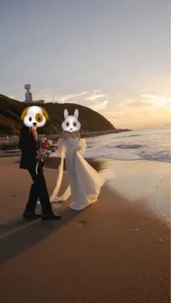 ウェディングドレス　ブライダルフォト