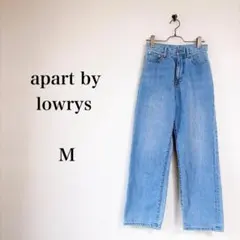 apart by lowrys（M）ストレートデニムパンツ　ハイウエスト　美脚のサムネイル