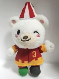カンドゥー ボートレース クマホン マスコット チャーム ぶらさげぬいぐるみ