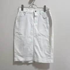 ユニクロ　UNIQLO タイトスカート　ウエスト61サイズ　デニム