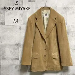 I.S. ISSEY MIYAKE【M】テーラードジャケット コーデュロイ 太畝