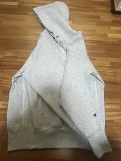 チャンピオン青タグ現行　リバースウィーブパーカー　Lサイズ