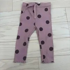 ZARA 水玉模様パンツ 9-12ヶ月