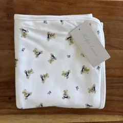 Ralph Lauren ラルフローレン クマ柄ブランケット ONE