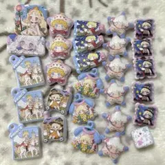 アクリルカスタムビーズ ポップマート レリーフ 28個セット