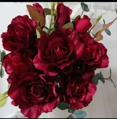 ブライダルブーケ　クラッチブーケ　アーティシャルフラワーブーケ