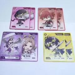 女子研究大学　ポップコーン　カード　ニキ　りいちょ　キャメロン　18号