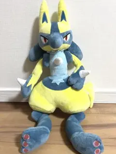 ポケットモンスター ポケモン めちゃもふぐっと ぬいぐるみ 黄色い ルカリオ