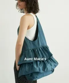 Aunt Marie's ティアードフリルサテンビッグトートのサムネイル