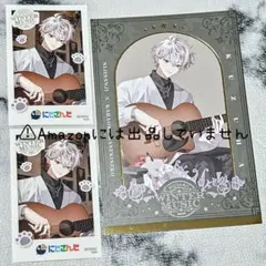 【にじさんじ】Winter Music 箔押しポストカード ステッカー 葛葉