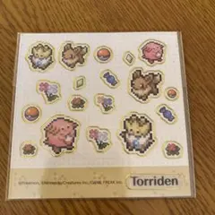 Torriden ポケモン シール トリデン ラッキー トゲピー イーブイ
