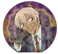 【匿名変更OK】名探偵コナン 安室徹 缶バッジ