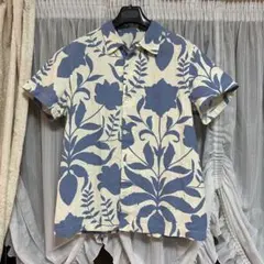 PRADA floral hawaii casual blue shirtのサムネイル