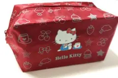 【値下げしました】Hello Kitty レッド ポーチのサムネイル